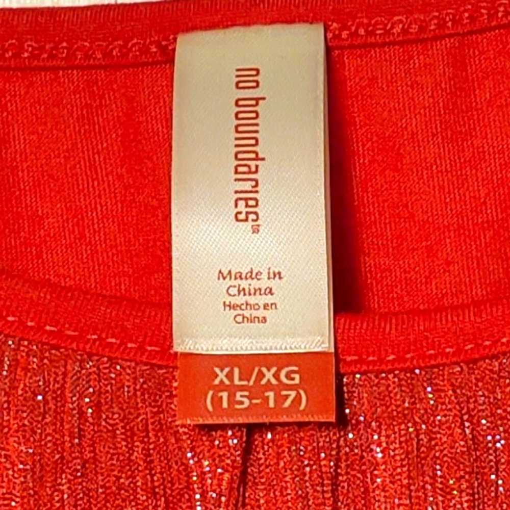 NOBO Red Ruffled Cami - Picture 2 of 2